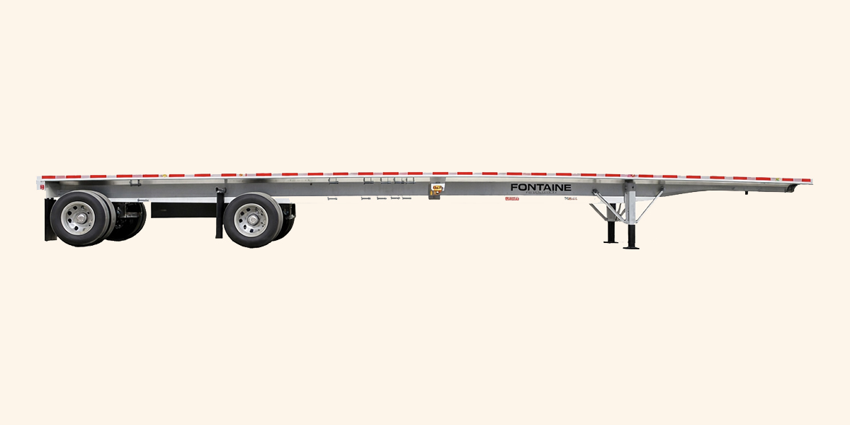 2025 - 2026 Fontaine Infinity Series Flatbed - Steel Main-Beam / Aluminum Floor & Rails