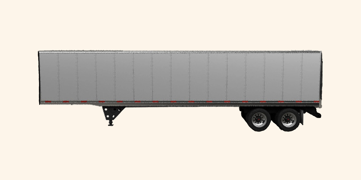 Utility 2025 - 2026 4000D-X Composite Dry Van - Heavy-Duty Composite Side Walls